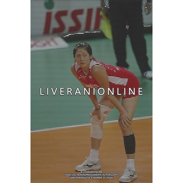Vicenza -09-10-2005 campionato volley femminile minetti infoplus vicenza- bigmat kerakoll chieri takahashi myuki Photo filippo venezia-agenzia aldo liverani