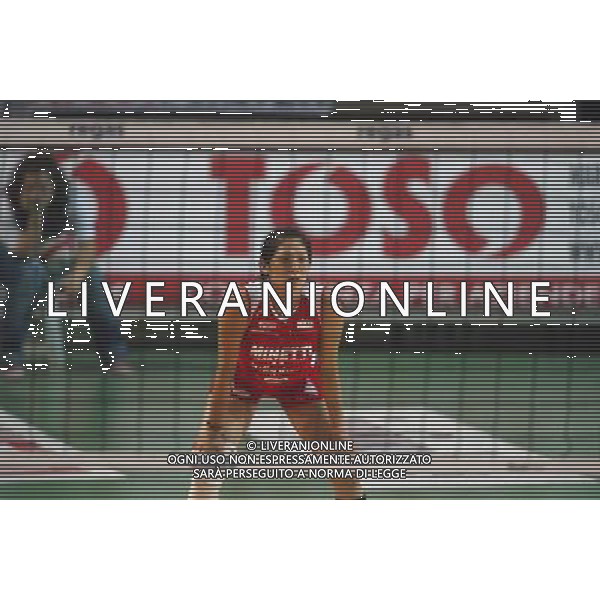 Vicenza -09-10-2005 campionato volley femminile minetti infoplus vicenza- bigmat kerakoll chieri takahashi myuki Photo filippo venezia-agenzia aldo liverani