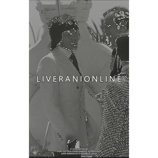 RETROSPETTIVA CARLOS MONZON PUGILE NELLA FOTO CARLOS MONZON A CANNES NELL\'ANNO 1977 AG ALDO LIVERANI SAS