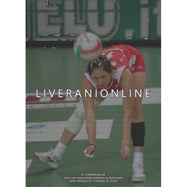 Vicenza -09-10-2005 campionato volley femminile minetti infoplus vicenza- bigmat kerakoll chieri takahashi myuki Photo filippo venezia-agenzia aldo liverani