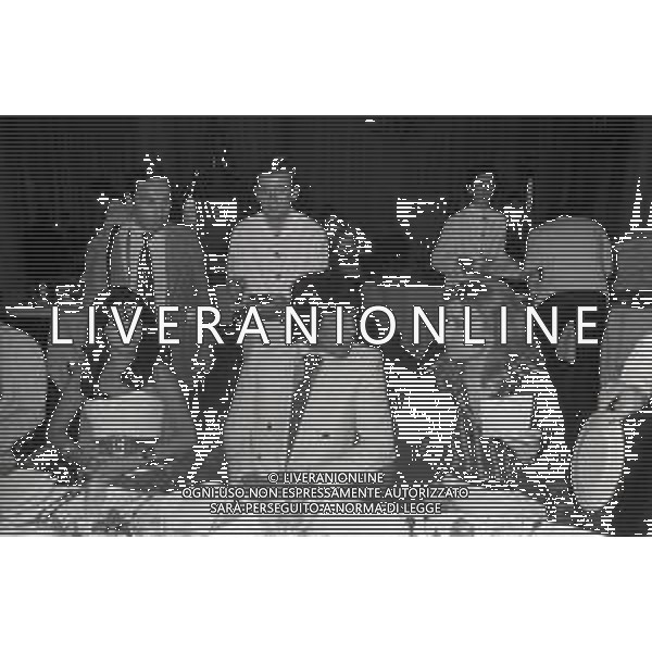 RETROSPETTIVA CARLOS MONZON PUGILE NELLA FOTO CARLOS MONZON A CANNES NELL\'ANNO 1977 CON SUSANA GIMENEZ AG ALDO LIVERANI SAS