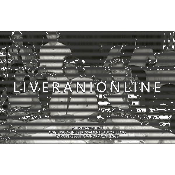 RETROSPETTIVA CARLOS MONZON PUGILE NELLA FOTO CARLOS MONZON A CANNES NELL\'ANNO 1977 CON SUSANA GIMENEZ AG ALDO LIVERANI SAS