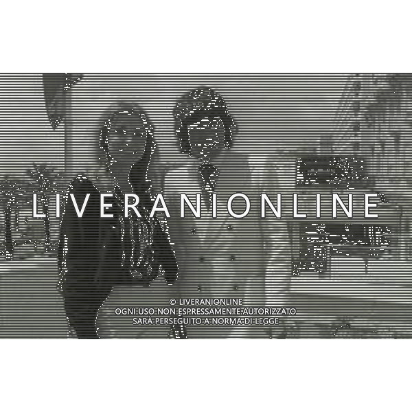 RETROSPETTIVA CARLOS MONZON PUGILE NELLA FOTO CARLOS MONZON A CANNES NELL\'ANNO 1977 CON SUSANA GIMENEZ AG ALDO LIVERANI SAS