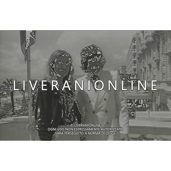 RETROSPETTIVA CARLOS MONZON PUGILE NELLA FOTO CARLOS MONZON A CANNES NELL\'ANNO 1977 CON SUSANA GIMENEZ AG ALDO LIVERANI SAS