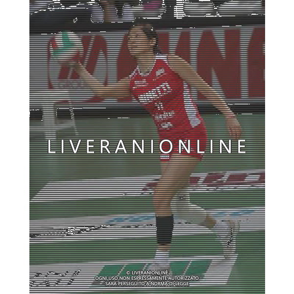Vicenza -09-10-2005 campionato volley femminile minetti infoplus vicenza- bigmat kerakoll chieri takahashi myuki Photo filippo venezia-agenzia aldo liverani