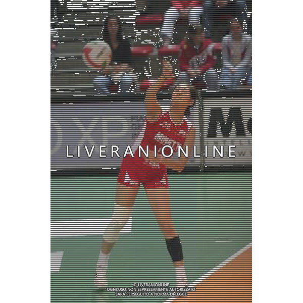 Vicenza -09-10-2005 campionato volley femminile minetti infoplus vicenza- bigmat kerakoll chieri takahashi myuki Photo filippo venezia-agenzia aldo liverani