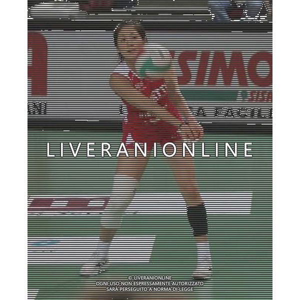 Vicenza -09-10-2005 campionato volley femminile minetti infoplus vicenza- bigmat kerakoll chieri takahashi myuki Photo filippo venezia-agenzia aldo liverani