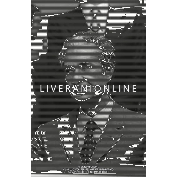 RETROSPETTIVA ALDO MORO POLITICO NELLA FOTO ALDO MORO AL CONGRESSO DELLA DEMOCRAZIA CRISTIANA A ROMA ANNO 1973 AG ALDO LIVERANI SAS