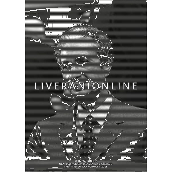RETROSPETTIVA ALDO MORO POLITICO NELLA FOTO ALDO MORO AL CONGRESSO DELLA DEMOCRAZIA CRISTIANA A ROMA ANNO 1973 AG ALDO LIVERANI SAS