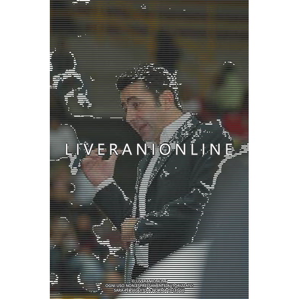 VERONA 09/10/2005 CAMPIONATO ITALIANO PALLAVOLO 2005/2006 MARMI LANZA VERONA-LUBE BANCA MARCHE MACERATA NELLA FOTO:DE GIORGI FERDINANDO FOTO PAOLA GARBUIO/ALDO LIVERANI s.a.s