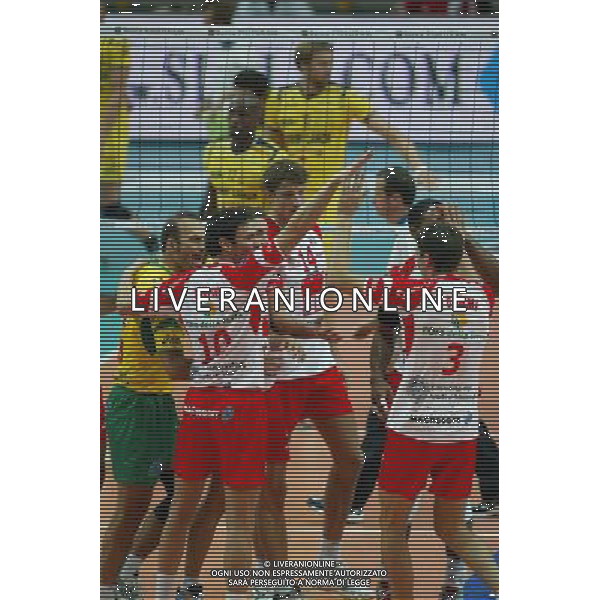VERONA 09/10/2005 CAMPIONATO ITALIANO PALLAVOLO 2005/2006 MARMI LANZA VERONA-LUBE BANCA MARCHE MACERATA NELLA FOTO:ASULTANZA MACERATA FOTO PAOLA GARBUIO/ALDO LIVERANI s.a.s