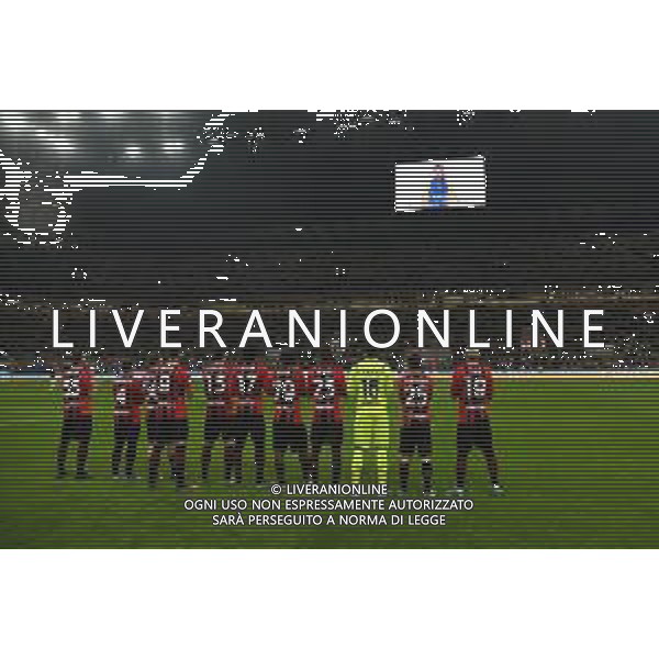 messaggio di Andrij Schevchenko per la pace e contro la guerra in ucraina Milan vs Inter Coppa Italia Frecciarossa - semifinale gara di andata Milano 01-03-2022 Stadio Giuseppe Meazza - San Siro foto Roberto Garavaglia/ag. Aldo Liverani sas /AGENZIA ALDO LIVERANI SAS