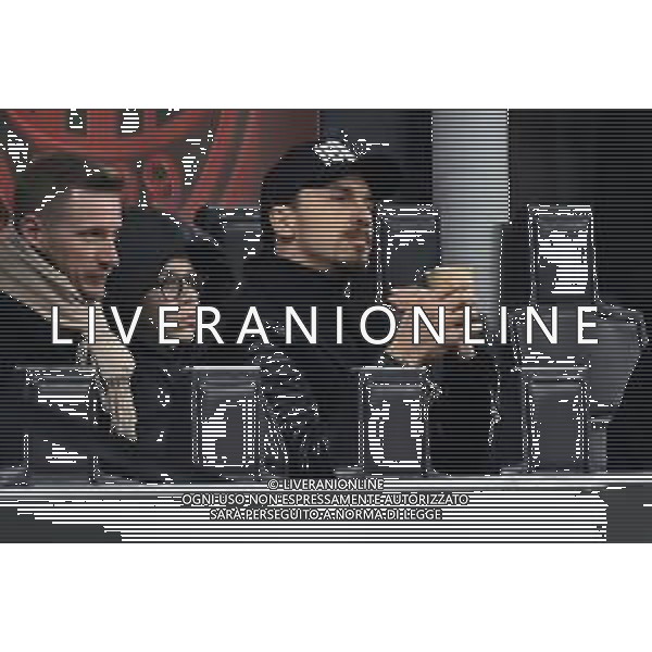Zlatan Ibrahimovic segue la gara da bordocampo Milan vs Inter Coppa Italia Frecciarossa - semifinale gara di andata Milano 01-03-2022 Stadio Giuseppe Meazza - San Siro foto Roberto Garavaglia/ag. Aldo Liverani sas /AGENZIA ALDO LIVERANI SAS