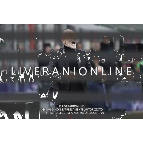 Stefano Pioli allenatore Milan Milan vs Inter Coppa Italia Frecciarossa - semifinale gara di andata Milano 01-03-2022 Stadio Giuseppe Meazza - San Siro foto Roberto Garavaglia/ag. Aldo Liverani sas