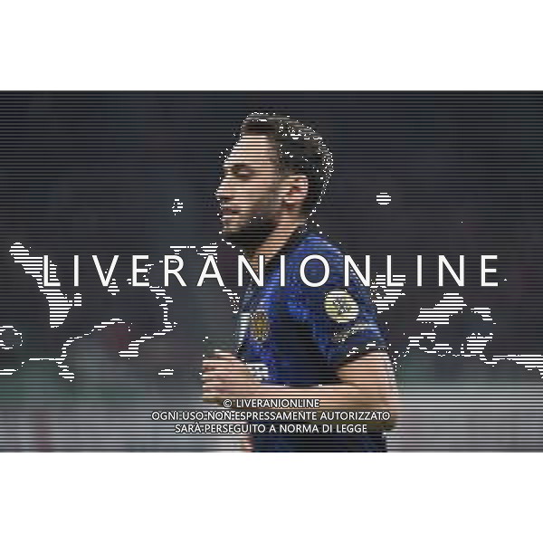Hakan Calhanoglu (Inter) Milan vs Inter Coppa Italia Frecciarossa - semifinale gara di andata Milano 01-03-2022 Stadio Giuseppe Meazza - San Siro foto Roberto Garavaglia/ag. Aldo Liverani sas