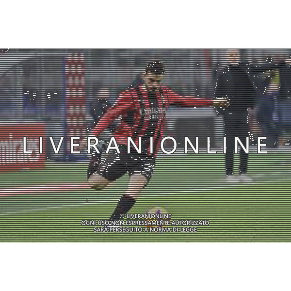 Alessandro Florenzi (Milan) Milan vs Inter Coppa Italia Frecciarossa - semifinale gara di andata Milano 01-03-2022 Stadio Giuseppe Meazza - San Siro foto Roberto Garavaglia/ag. Aldo Liverani sas