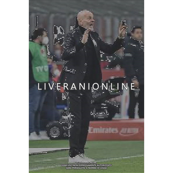 Stefano Pioli allenatore Milan Milan vs Inter Coppa Italia Frecciarossa - semifinale gara di andata Milano 01-03-2022 Stadio Giuseppe Meazza - San Siro foto Roberto Garavaglia/ag. Aldo Liverani sas
