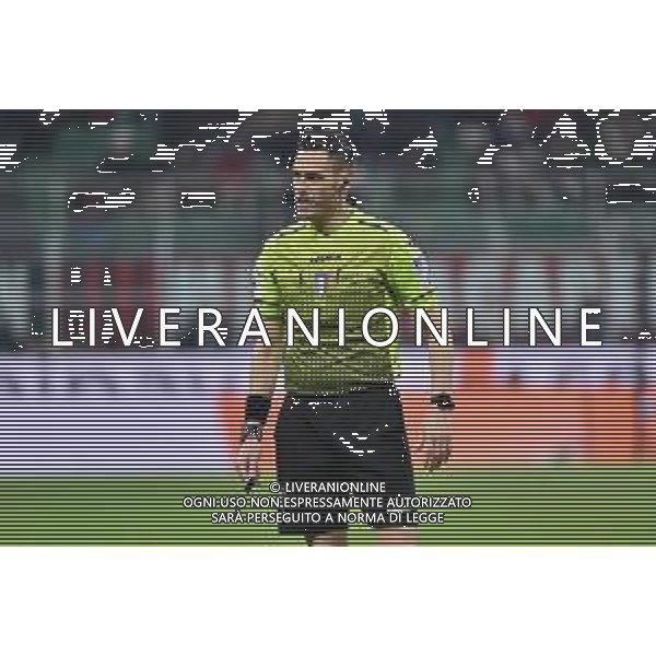l\'arbitro Maurizio Mariani di Aprilia Milan vs Inter Coppa Italia Frecciarossa - semifinale gara di andata Milano 01-03-2022 Stadio Giuseppe Meazza - San Siro foto Roberto Garavaglia/ag. Aldo Liverani sas