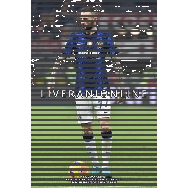 Marcelo Brozovic (Inter) Milan vs Inter Coppa Italia Frecciarossa - semifinale gara di andata Milano 01-03-2022 Stadio Giuseppe Meazza - San Siro foto Roberto Garavaglia/ag. Aldo Liverani sas
