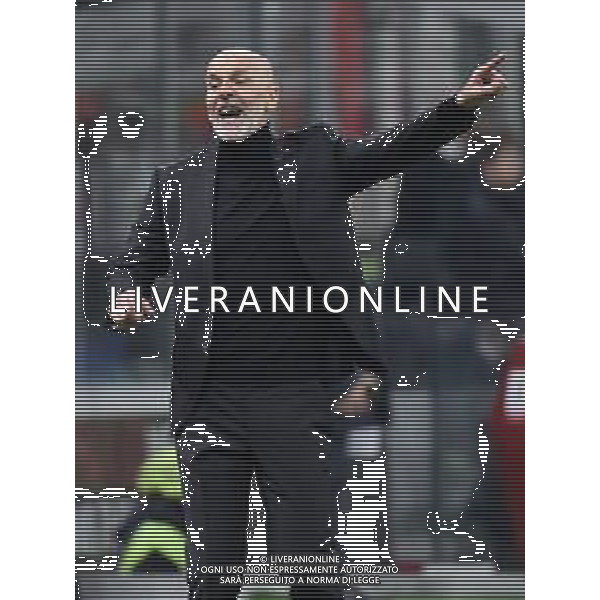 Stefano Pioli allenatore Milan Milan vs Inter Coppa Italia Frecciarossa - semifinale gara di andata Milano 01-03-2022 Stadio Giuseppe Meazza - San Siro foto Roberto Garavaglia/ag. Aldo Liverani sas