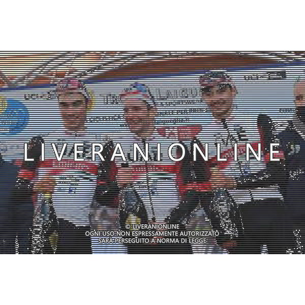 02-03-2022 Trofeo Laigueglia; 2022, Uae Emirates; Polanc, Jan; Ayuso, Juan; Covi, Alessandro; Laigueglia; ©SIROTTI/AGENZIA ALDO LIVERANI SAS