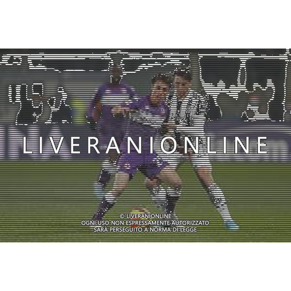 Fiorentina - Juventus semifinale di Coppa Italia 2021-2022 del 02/03/2022 nella foto: Alvaro Odriozola(acf Fiorentina) Pellegrini Luca(Juventus f.c.) ©Claudio Zamagni/Agenzia Aldo Liverani /AGENZIA ALDO LIVERANI SAS