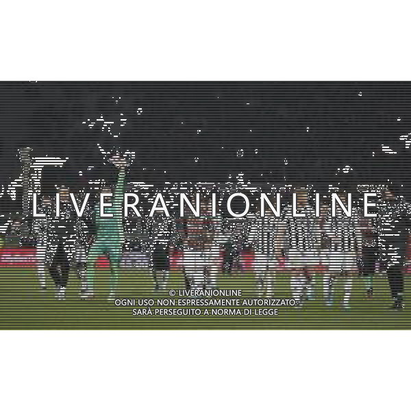 Fiorentina - Juventus semifinale di Coppa Italia 2021-2022 del 02/03/2022 nella foto: esultanza finale Juventus ©Claudio Zamagni/Agenzia Aldo Liverani /AGENZIA ALDO LIVERANI SAS