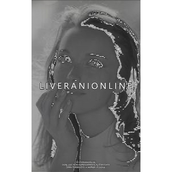 RETROSPETTIVA ABA CERCATO ANNUNCIATRICE TELEVISIVA E CONDUTTRICE TELEVISIVA NELLA FOTO ABA CERCATO A ROMA NELL\'ANNO 1969 AG ALDO LIVERANI SAS
