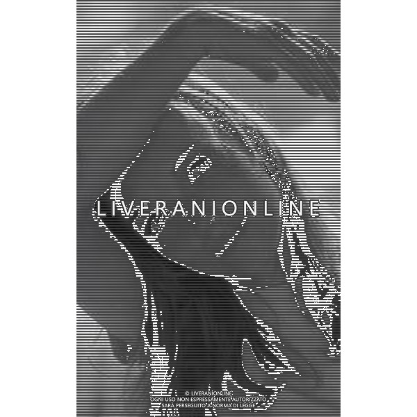 RETROSPETTIVA ABA CERCATO ANNUNCIATRICE TELEVISIVA E CONDUTTRICE TELEVISIVA NELLA FOTO ABA CERCATO A ROMA NELL\'ANNO 1969 AG ALDO LIVERANI SAS