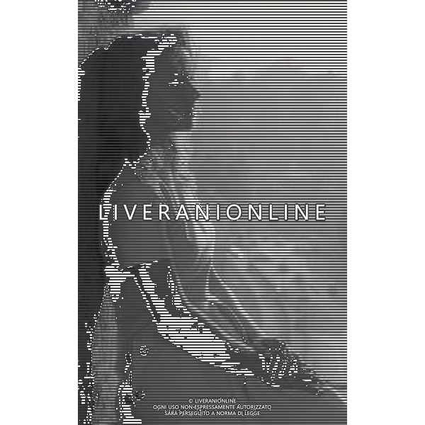 RETROSPETTIVA ABA CERCATO ANNUNCIATRICE TELEVISIVA E CONDUTTRICE TELEVISIVA NELLA FOTO ABA CERCATO A ROMA NELL\'ANNO 1969 AG ALDO LIVERANI SAS
