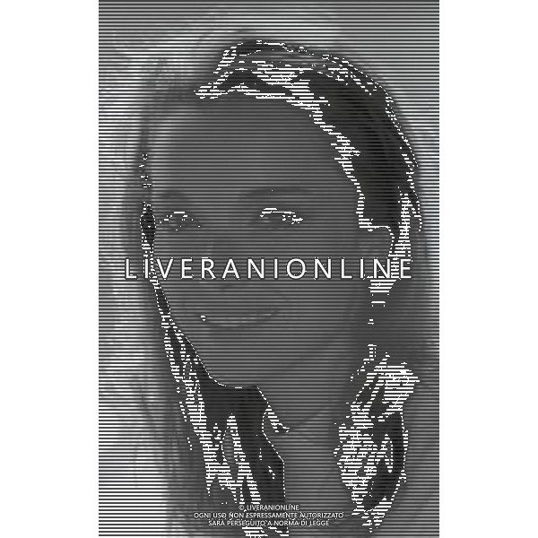 RETROSPETTIVA ABA CERCATO ANNUNCIATRICE TELEVISIVA E CONDUTTRICE TELEVISIVA NELLA FOTO ABA CERCATO A ROMA NELL\'ANNO 1969 AG ALDO LIVERANI SAS