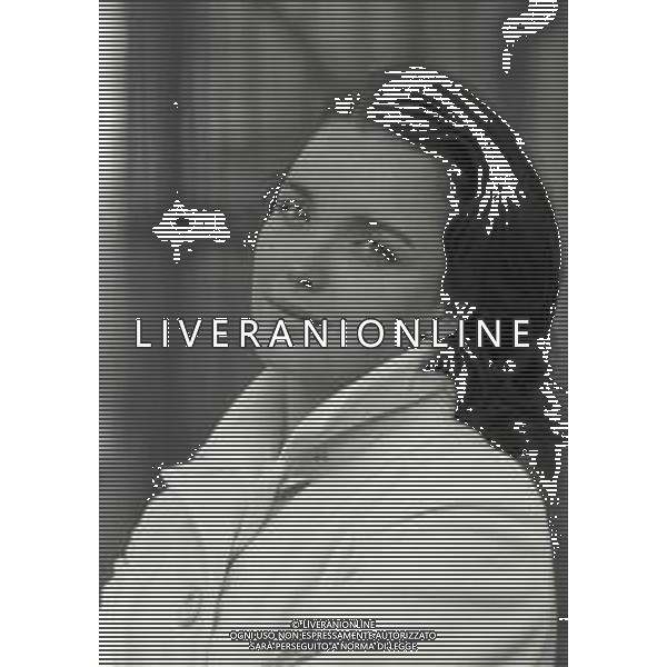 RETROSPETTIVA ABA CERCATO ANNUNCIATRICE TELEVISIVA E CONDUTTRICE TELEVISIVA NELLA FOTO ABA CERCATO A ROMA NELL\'ANNO 1969 AG ALDO LIVERANI SAS
