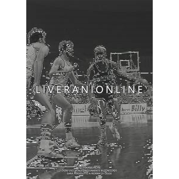 1980-1981 MILANO CAMPIONATO DI BASKET A 1 BILLY MILANO HURLINGHAM TRIESTE 85-79 NELLA FOTO AZIONE DI GIOCO AG ALDO LIVERANI SAS