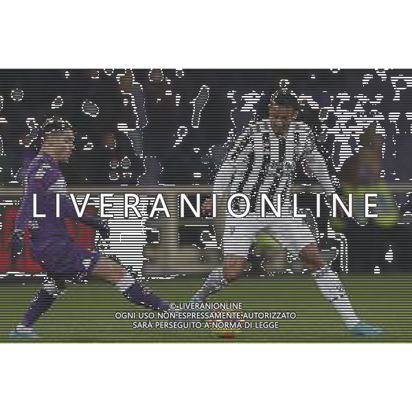 Fiorentina - Juventus semifinale di Coppa Italia 2021-2022 del 02/03/2022 nella foto: Danilo Luiz(Juventus f.c.) Sottil Riccardo (acf Fiorentina)- ©Claudio Zamagni/Agenzia Aldo Liverani