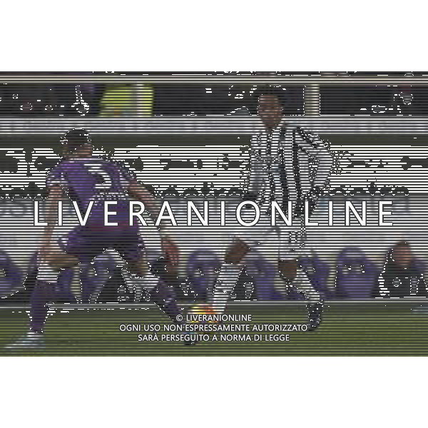 Fiorentina - Juventus semifinale di Coppa Italia 2021-2022 del 02/03/2022 nella foto: Cuadrado Juan (Juventus f.c.) ©Claudio Zamagni/Agenzia Aldo Liverani