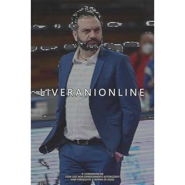 © TVRG Stefano Lavarini allenatore Novara Igor Gorgonzola Novara vs Prosecco DOC Imoco Volley Conegliano Campionato Serie A1 femminile - 3a giornata di ritorno Novara 03-03-2022 Pala Igor Gorgonzola foto Roberto Garavaglia/ag. Aldo Liverani sas /AGENZIA ALDO LIVERANI SAS