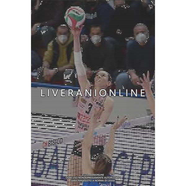 ¬© TVRG Megan Eileen Courtney (Conegliano) Igor Gorgonzola Novara vs Prosecco DOC Imoco Volley Conegliano Campionato Serie A1 femminile - 3a giornata di ritorno Novara 03-03-2022 Pala Igor Gorgonzola foto Roberto Garavaglia/ag. Aldo Liverani sas /AGENZIA ALDO LIVERANI SAS