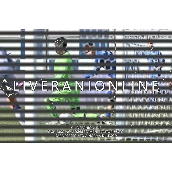 ¬© TVRG Alessandro Gabrielloni (Como) occasione da gol sull\'1 a 0 Spal Como vs Spal Campionato Serie BKT - 28a giornata Como 05-03-2022 Stadio Giuseppe Sinigaglia foto Roberto Garavaglia/ag. Aldo Liverani sas/AGENZIA ALDO LIVERANI SAS