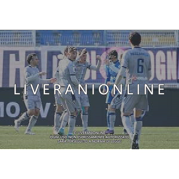 ¬© TVRG esultanza Spal dopo il gol del 2 a 0 Federico Melchiorri Como vs Spal Campionato Serie BKT - 28a giornata Como 05-03-2022 Stadio Giuseppe Sinigaglia foto Roberto Garavaglia/ag. Aldo Liverani sas/AGENZIA ALDO LIVERANI SAS