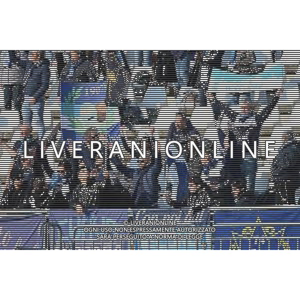 ¬© TVRG tifosi Spal ESULTANZA Como vs Spal Campionato Serie BKT - 28a giornata Como 05-03-2022 Stadio Giuseppe Sinigaglia foto Roberto Garavaglia/ag. Aldo Liverani sas/AGENZIA ALDO LIVERANI SAS