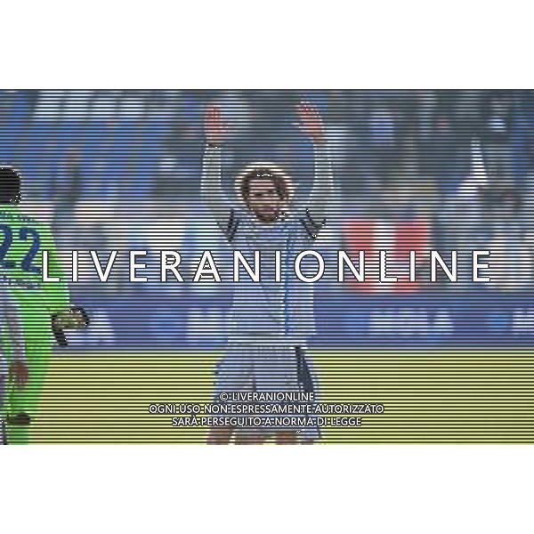 ¬© TVRG esultanza finale Niccolo\' Zanellato (Spal) Como vs Spal Campionato Serie BKT - 28a giornata Como 05-03-2022 Stadio Giuseppe Sinigaglia foto Roberto Garavaglia/ag. Aldo Liverani sas/AGENZIA ALDO LIVERANI SAS