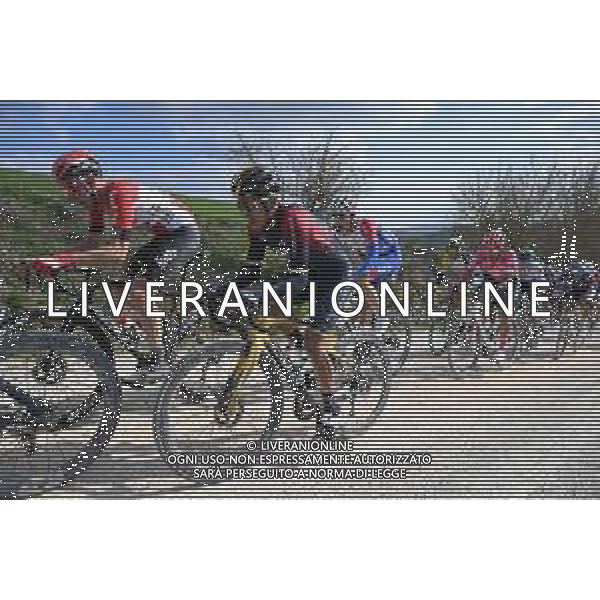 05-03-2022 Strade Bianche; 2022, Ineos - Grenadiers; Carapaz Antonio, Richard Antonio; Monte Sante Marie; ©SIROTTI/AGENZIA ALDO LIVERANI SAS