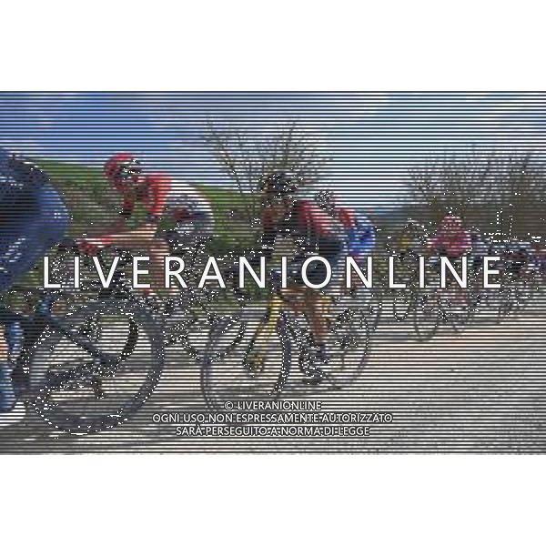 05-03-2022 Strade Bianche; 2022, Ineos - Grenadiers; Carapaz Antonio, Richard Antonio; Monte Sante Marie; ©SIROTTI/AGENZIA ALDO LIVERANI SAS