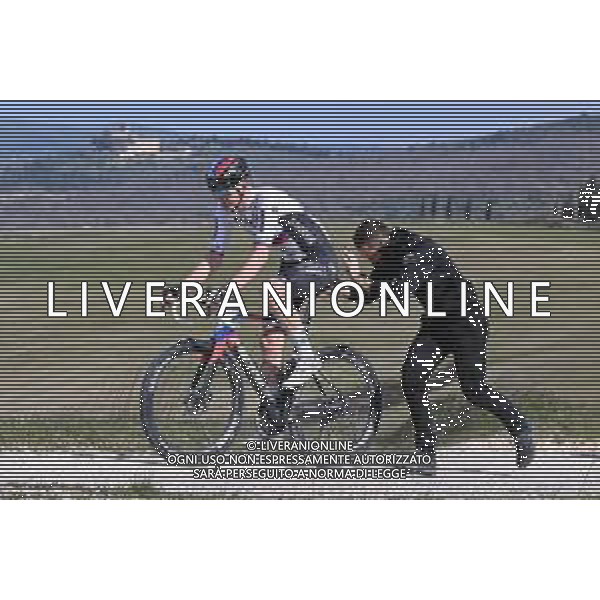 05-03-2022 Strade Bianche; 2022, Bahrain - Victorious; Mohoric, Matej; Lucignano D\'asso; ©SIROTTI/AGENZIA ALDO LIVERANI SAS