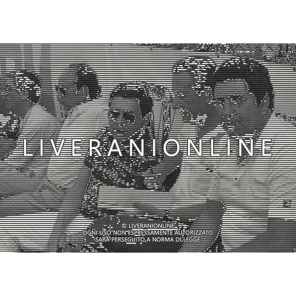 RETROSPETTIVA RANIERI PONTELLO PRESIDENTE FIORENTINA CALCIO NELLA FOTO RANIERI PONTELLO PRESIDENTE FIORENTINA CALCIO NELL\'ANNO 1982-1983 CON IL GIORNALISTA SPORTIVO GINO BACCI AG ALDO LIVERANI SAS
