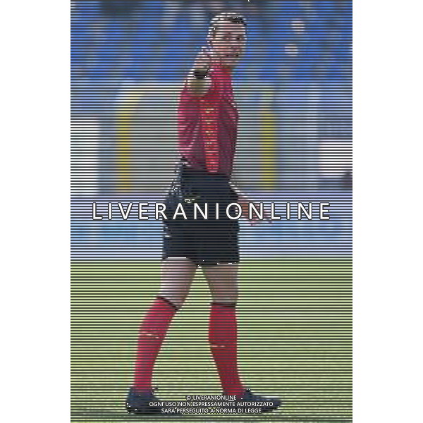 © TVRG l\'arbitro Matteo Gariglio di Pinerolo Como vs Spal Campionato Serie BKT - 28a giornata Como 05-03-2022 Stadio Giuseppe Sinigaglia foto Roberto Garavaglia/ag. Aldo Liverani sas