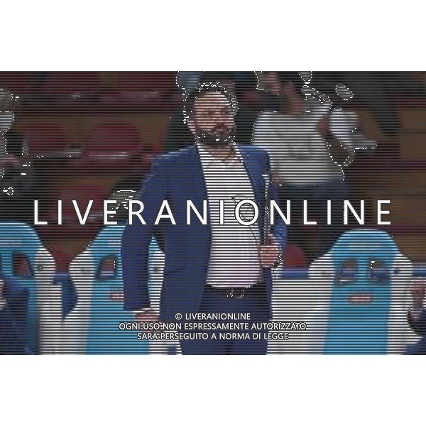 ¬© TVRG Stefano Lavarini allenatore Novara Igor Gorgonzola Novara vs Unet E-Work Busto Arsizio Campionato Serie A1 femminile - 9a giornata di ritorno Novara 06-03-2022 Pala Igor Gorgonzola foto Roberto Garavaglia/ag. Aldo Liverani sas/AGENZIA ALDO LIVERANI SAS