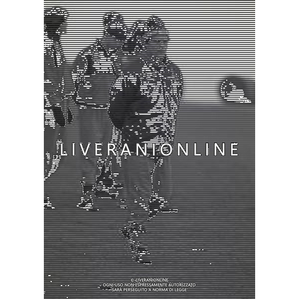 1995 MILANELLO ALLENAMENTO MILAN CALCIO NELLA FOTO FABIO CAPELLO ALLENATORE MILAN AG ALDO LIVERANI SAS