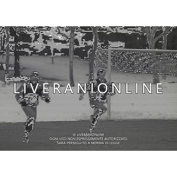 1995 MILANELLO ALLENAMENTO MILAN CALCIO NELLA FOTO DEJAN SAVICEVIC E DANIELE MASSARO AG ALDO LIVERANI SAS