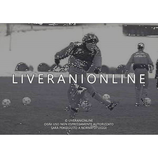 1995 MILANELLO ALLENAMENTO MILAN CALCIO NELLA FOTO STEFANO NAVA AG ALDO LIVERANI SAS
